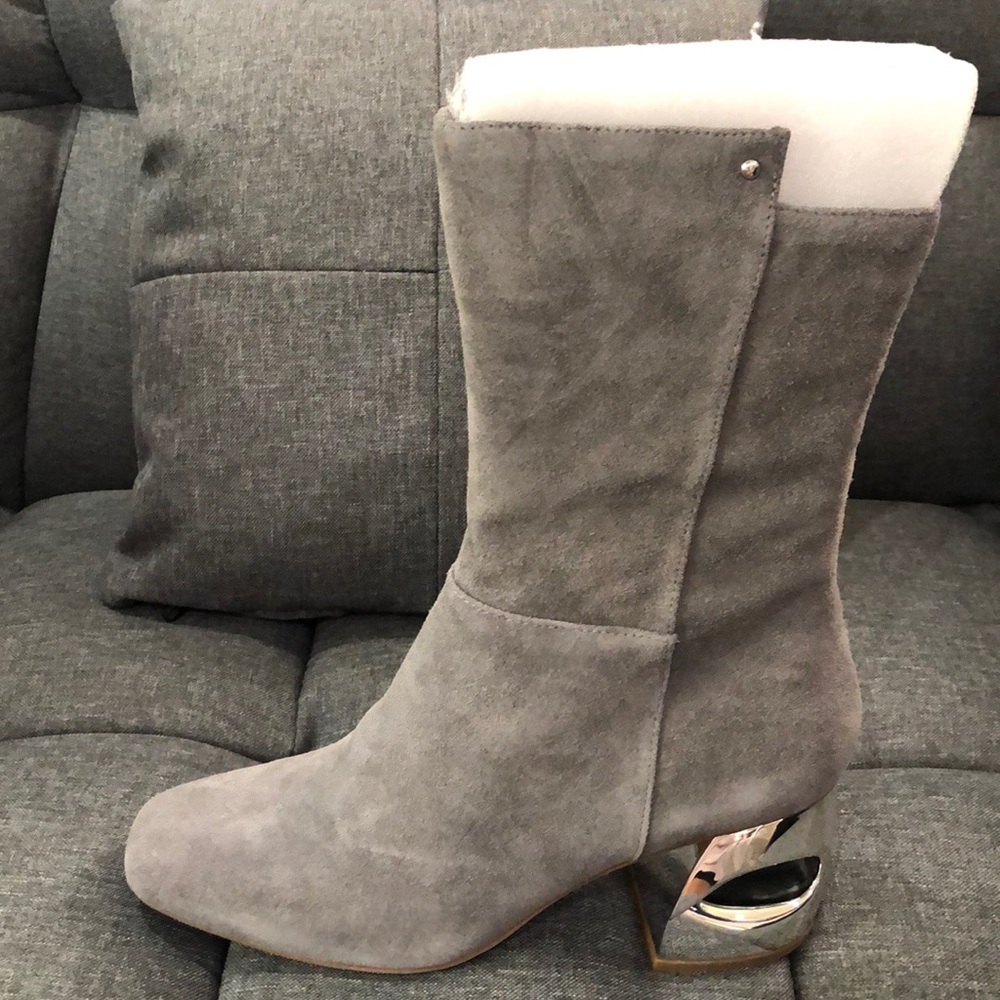 Brand New Halston boots - Gray